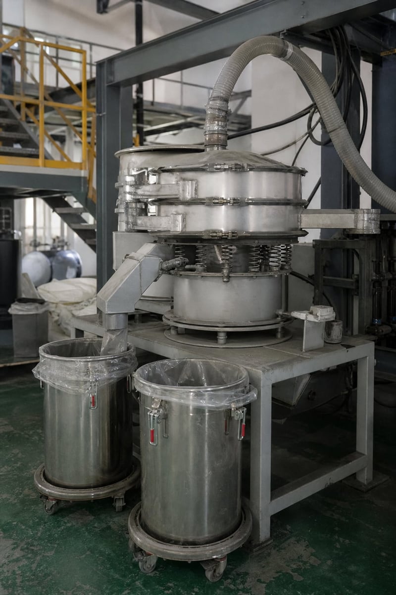 Industrial metal powder sieving and classification equipment