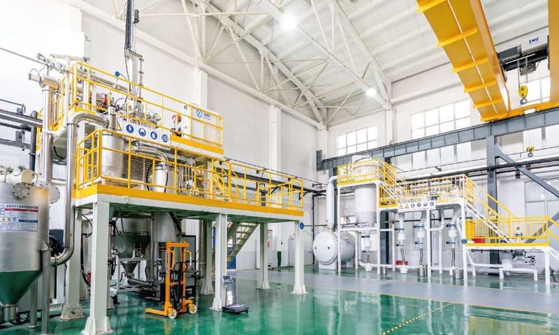 Metal3DP metal powder production facility