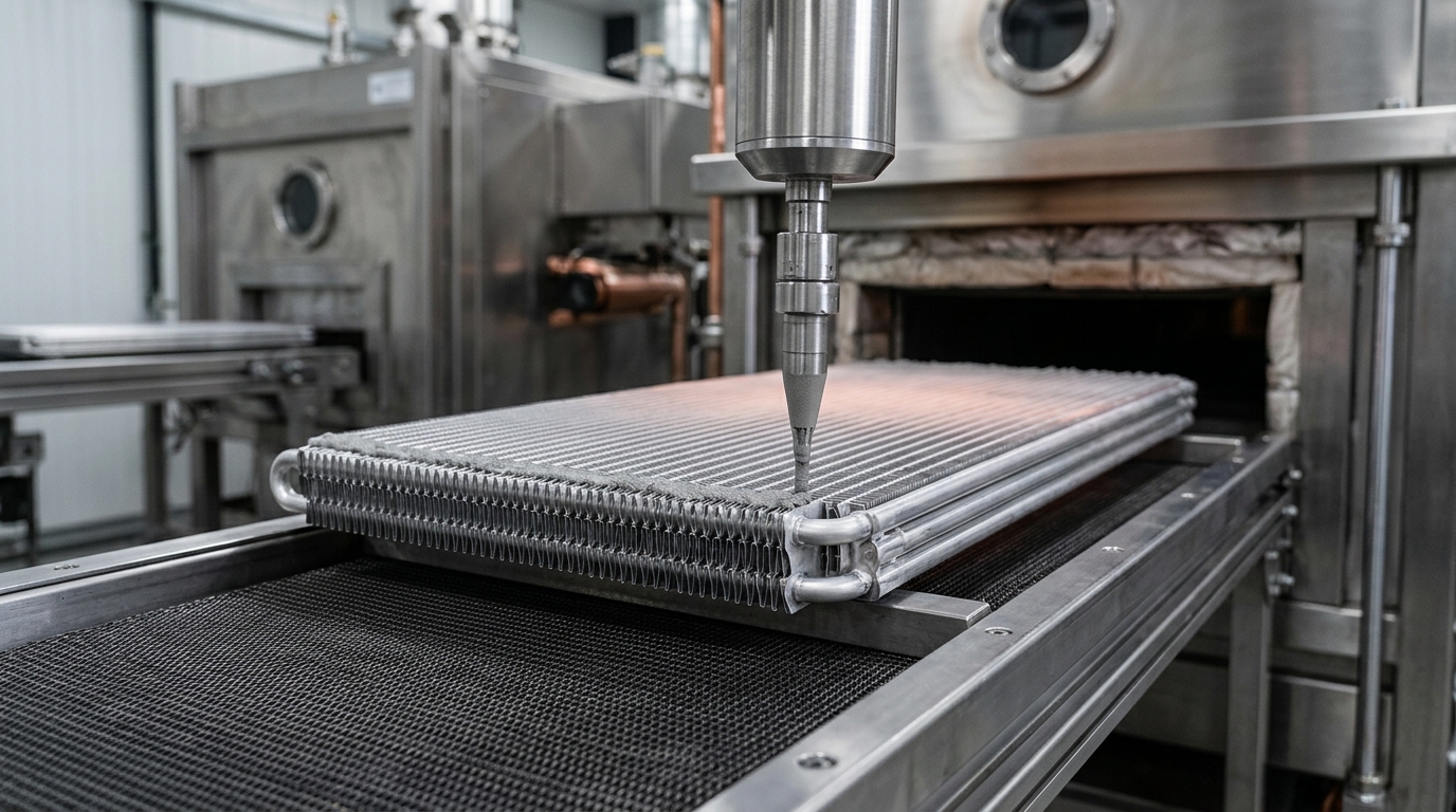 AlSi12 Aluminum Brazing & Cladding Powder industrial application detail