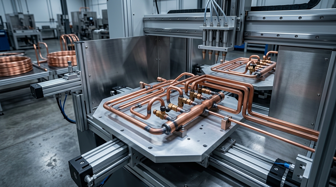 BCuP Copper-Phosphorus Brazing Powder industrial application detail
